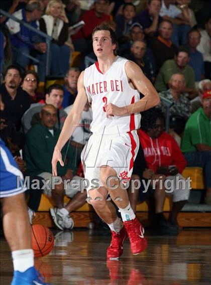 Thumbnail 1 in Mater Dei vs. Orlando Christian Prep (City of Palms Classic) photogallery.