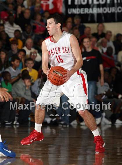 Thumbnail 1 in Mater Dei vs. Orlando Christian Prep (City of Palms Classic) photogallery.