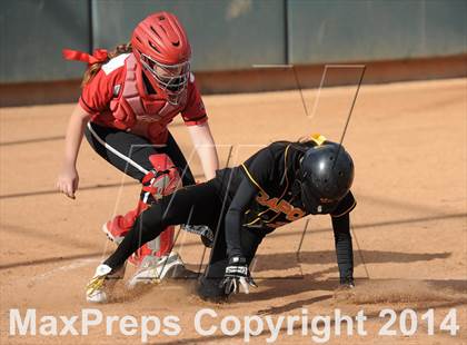 Thumbnail 1 in Capistrano Valley vs Woodbridge (Woodbridge Tournament) photogallery.