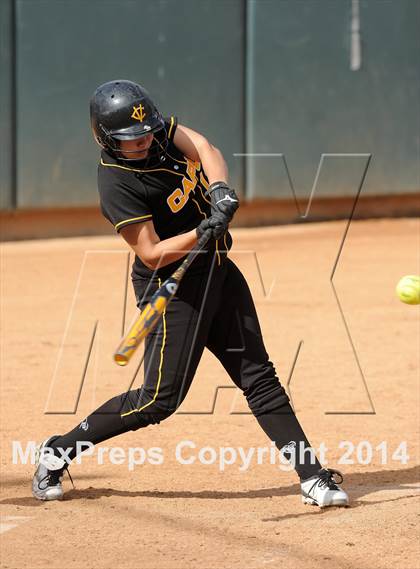 Thumbnail 2 in Capistrano Valley vs Woodbridge (Woodbridge Tournament) photogallery.