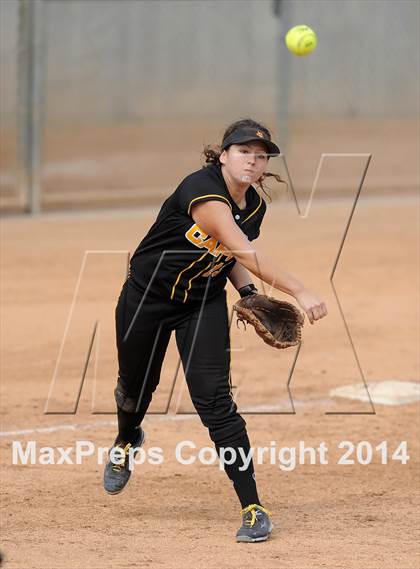 Thumbnail 3 in Capistrano Valley vs Woodbridge (Woodbridge Tournament) photogallery.