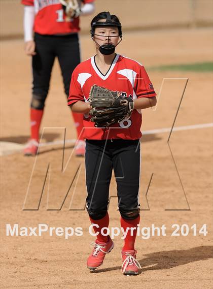Thumbnail 2 in Capistrano Valley vs Woodbridge (Woodbridge Tournament) photogallery.