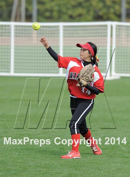 Thumbnail 3 in Capistrano Valley vs Woodbridge (Woodbridge Tournament) photogallery.