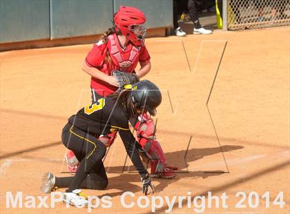 Thumbnail 3 in Capistrano Valley vs Woodbridge (Woodbridge Tournament) photogallery.
