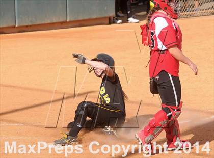 Thumbnail 3 in Capistrano Valley vs Woodbridge (Woodbridge Tournament) photogallery.
