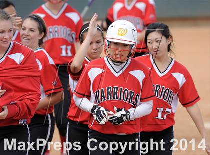 Thumbnail 2 in Capistrano Valley vs Woodbridge (Woodbridge Tournament) photogallery.