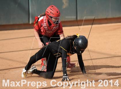 Thumbnail 2 in Capistrano Valley vs Woodbridge (Woodbridge Tournament) photogallery.