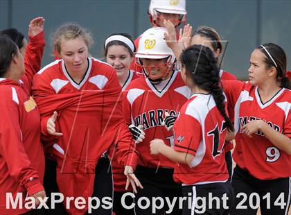 Thumbnail 3 in Capistrano Valley vs Woodbridge (Woodbridge Tournament) photogallery.