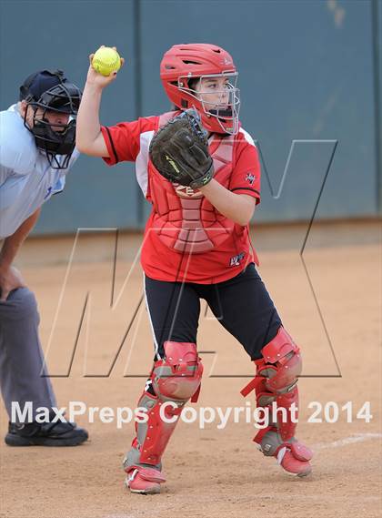 Thumbnail 3 in Capistrano Valley vs Woodbridge (Woodbridge Tournament) photogallery.
