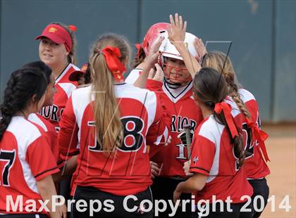 Thumbnail 3 in Capistrano Valley vs Woodbridge (Woodbridge Tournament) photogallery.