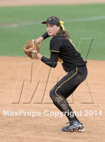Thumbnail 2 in Capistrano Valley vs Woodbridge (Woodbridge Tournament) photogallery.