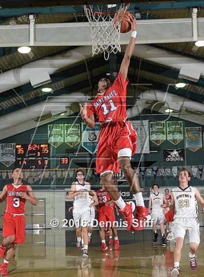 Thumbnail 2 in Saint Mary's (Albany, CA) vs. Whitney (Adidas Challenge) photogallery.
