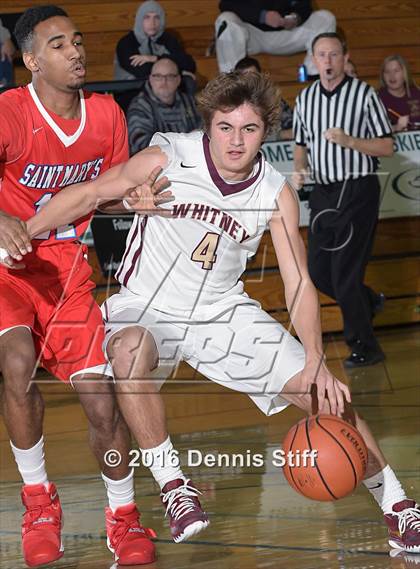 Thumbnail 2 in Saint Mary's (Albany, CA) vs. Whitney (Adidas Challenge) photogallery.