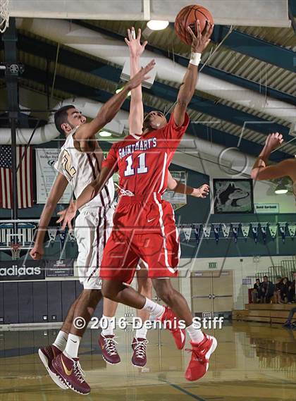 Thumbnail 2 in Saint Mary's (Albany, CA) vs. Whitney (Adidas Challenge) photogallery.