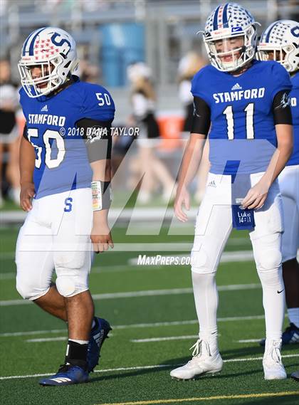 Thumbnail 1 in Stamford vs. Lindsay (UIL 2A-1 Region I Bi-District Playoff) photogallery.