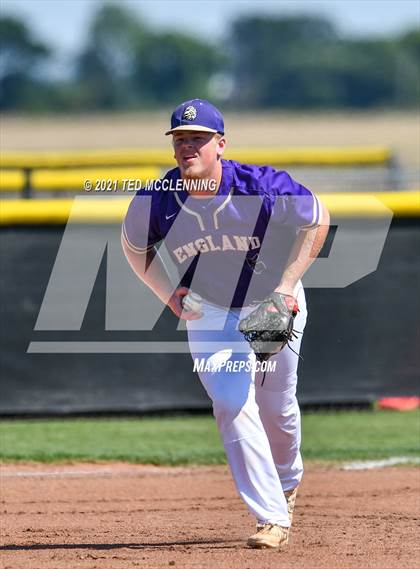 Thumbnail 1 in England vs Bigelow (AAA 2A State Playoff 1st Round) photogallery.
