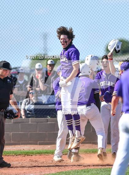 Thumbnail 2 in England vs Bigelow (AAA 2A State Playoff 1st Round) photogallery.