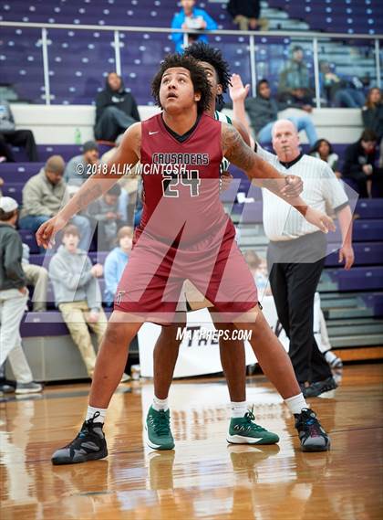 Thumbnail 2 in Kinston vs. Trinity Christian (John Wall Holiday Invitational) photogallery.
