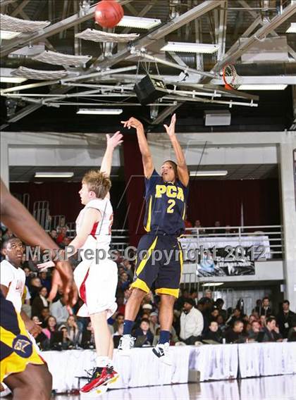 Thumbnail 1 in Prestonwood Christian vs. Oak Hill Academy (Spalding Hoophall Classic) photogallery.