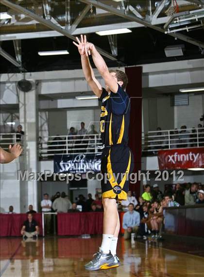 Thumbnail 2 in Prestonwood Christian vs. Oak Hill Academy (Spalding Hoophall Classic) photogallery.
