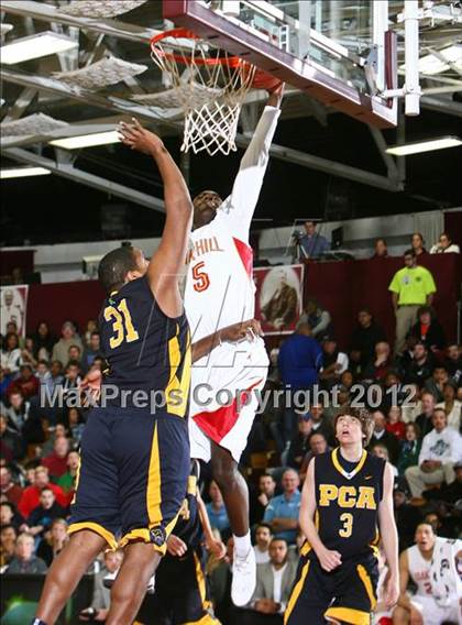 Thumbnail 1 in Prestonwood Christian vs. Oak Hill Academy (Spalding Hoophall Classic) photogallery.