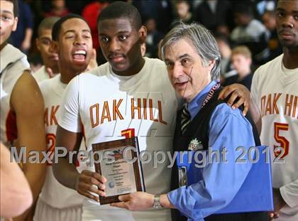 Thumbnail 2 in Prestonwood Christian vs. Oak Hill Academy (Spalding Hoophall Classic) photogallery.