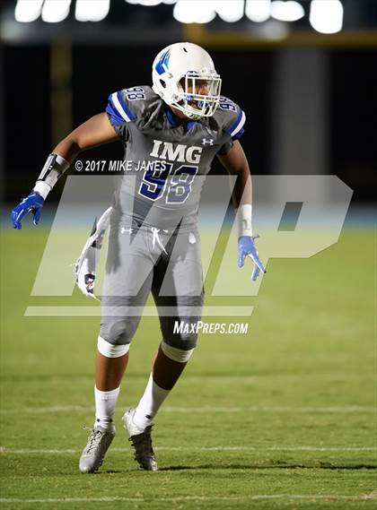 Thumbnail 2 in Northwestern vs. IMG Academy photogallery.
