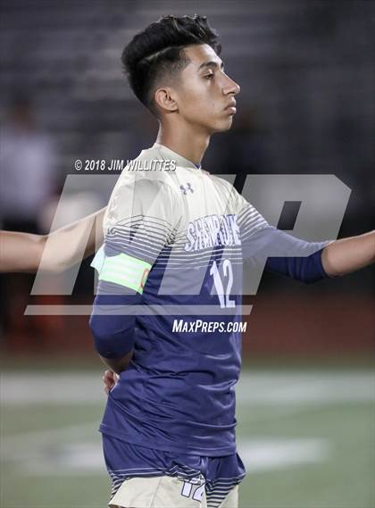 Thumbnail 2 in Arizona College Prep vs. Yuma Catholic (AIA 3A Final) photogallery.