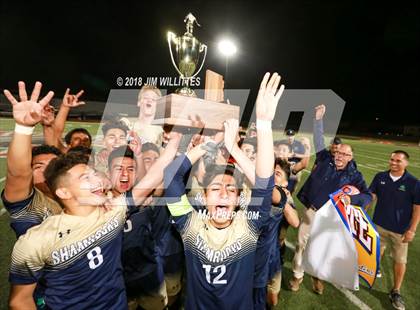 Thumbnail 2 in Arizona College Prep vs. Yuma Catholic (AIA 3A Final) photogallery.