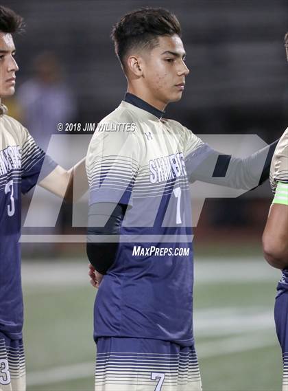 Thumbnail 3 in Arizona College Prep vs. Yuma Catholic (AIA 3A Final) photogallery.