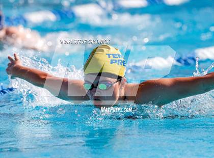 Thumbnail 1 in Phoenix Country Day Small School Invitational (Back and Butterfly) photogallery.