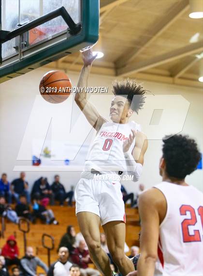 Thumbnail 2 in Freedom Christian Academy vs. Pender (Hoops and Dreams Showcase) photogallery.