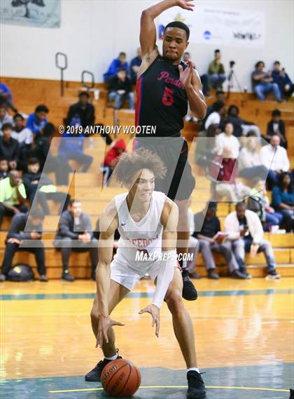 Thumbnail 2 in Freedom Christian Academy vs. Pender (Hoops and Dreams Showcase) photogallery.