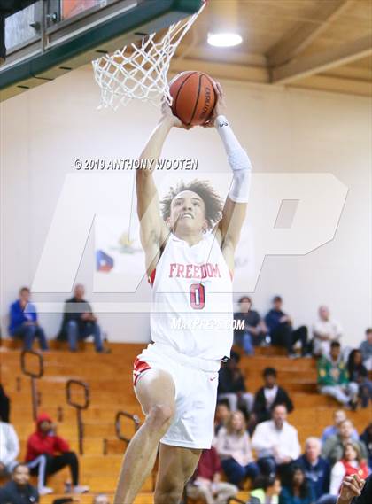 Thumbnail 3 in Freedom Christian Academy vs. Pender (Hoops and Dreams Showcase) photogallery.