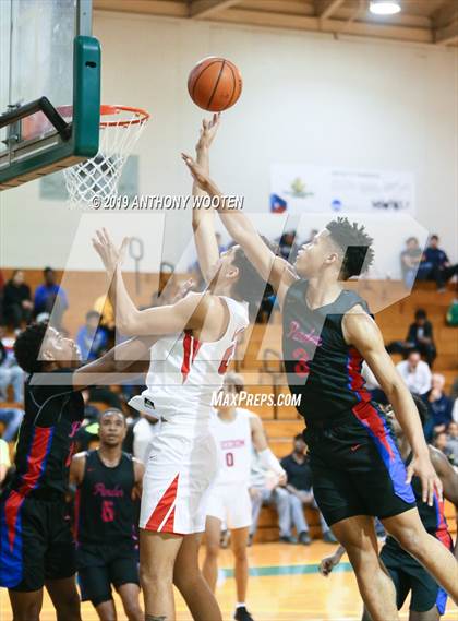 Thumbnail 3 in Freedom Christian Academy vs. Pender (Hoops and Dreams Showcase) photogallery.