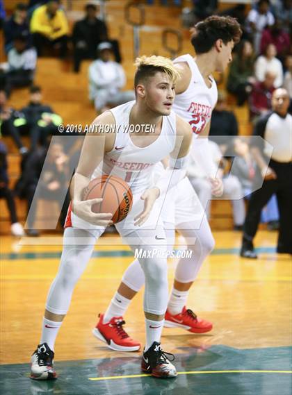 Thumbnail 3 in Freedom Christian Academy vs. Pender (Hoops and Dreams Showcase) photogallery.