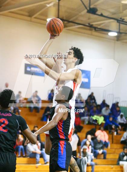 Thumbnail 3 in Freedom Christian Academy vs. Pender (Hoops and Dreams Showcase) photogallery.