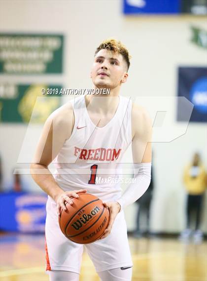 Thumbnail 1 in Freedom Christian Academy vs. Pender (Hoops and Dreams Showcase) photogallery.