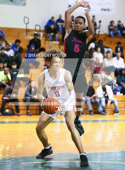 Thumbnail 1 in Freedom Christian Academy vs. Pender (Hoops and Dreams Showcase) photogallery.