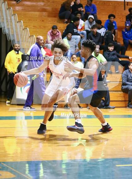 Thumbnail 3 in Freedom Christian Academy vs. Pender (Hoops and Dreams Showcase) photogallery.