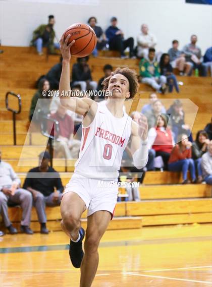 Thumbnail 1 in Freedom Christian Academy vs. Pender (Hoops and Dreams Showcase) photogallery.