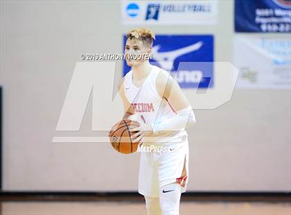 Thumbnail 3 in Freedom Christian Academy vs. Pender (Hoops and Dreams Showcase) photogallery.