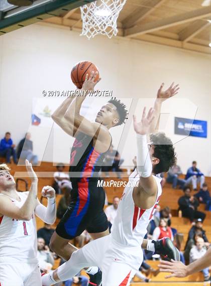 Thumbnail 3 in Freedom Christian Academy vs. Pender (Hoops and Dreams Showcase) photogallery.