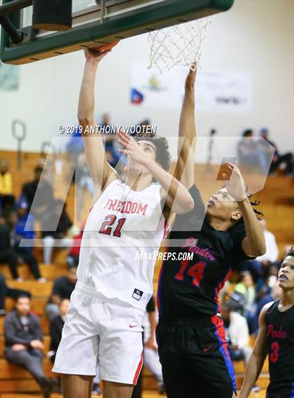 Thumbnail 2 in Freedom Christian Academy vs. Pender (Hoops and Dreams Showcase) photogallery.