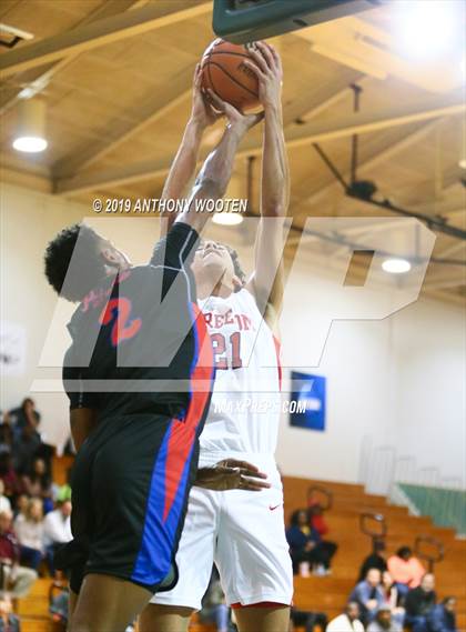 Thumbnail 1 in Freedom Christian Academy vs. Pender (Hoops and Dreams Showcase) photogallery.