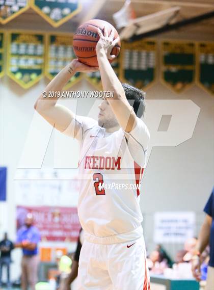 Thumbnail 2 in Freedom Christian Academy vs. Pender (Hoops and Dreams Showcase) photogallery.