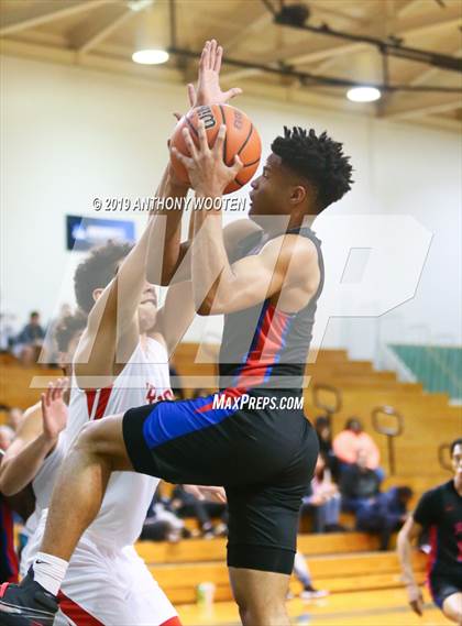 Thumbnail 3 in Freedom Christian Academy vs. Pender (Hoops and Dreams Showcase) photogallery.