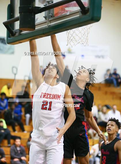 Thumbnail 3 in Freedom Christian Academy vs. Pender (Hoops and Dreams Showcase) photogallery.