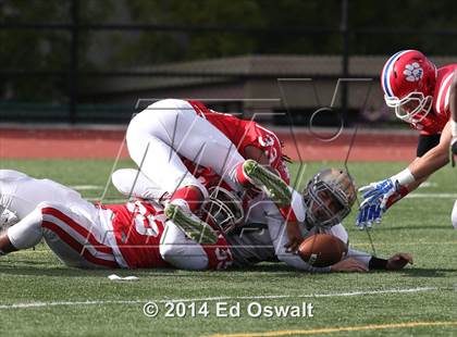 Thumbnail 1 in Moreau Catholic @ Saint Mary's (CIF NCS D4 Quarterfinal) photogallery.