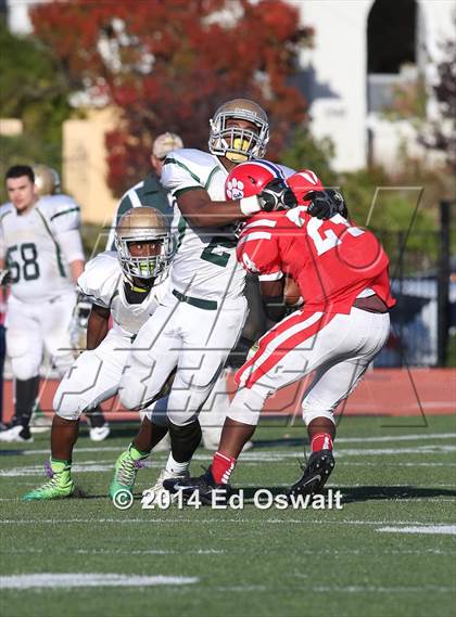 Thumbnail 3 in Moreau Catholic @ Saint Mary's (CIF NCS D4 Quarterfinal) photogallery.